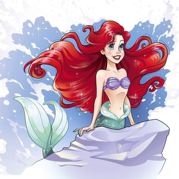 Ариэль картинка для детей
