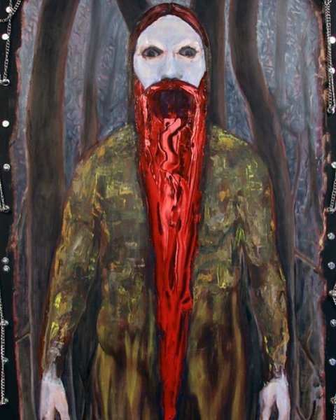 Жуткое искусство рисунки