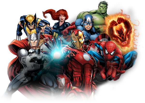 Картины Марвел