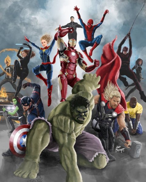 Герои Вселенной Marvel