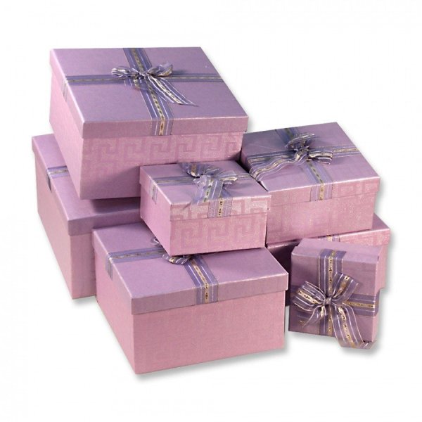 Подарочные коробки куб