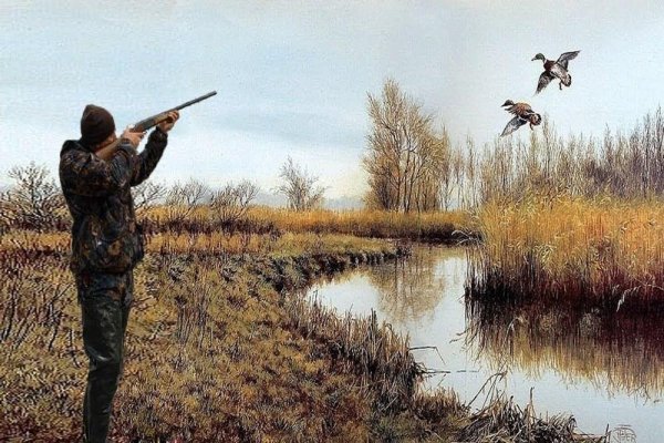 Охота картины художников