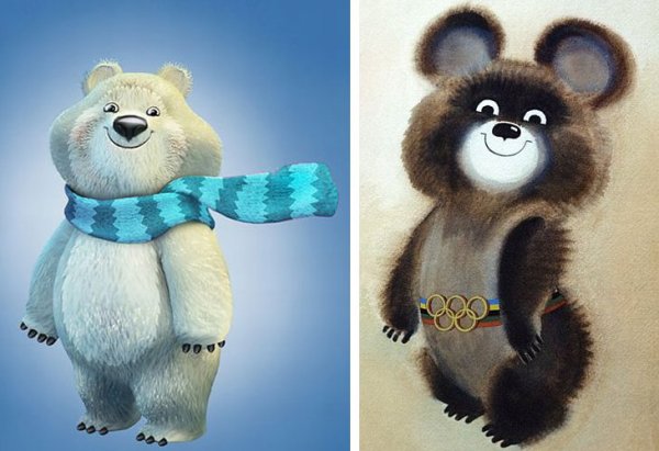 Талисман мишка Олимпийских игр Сочи 2014