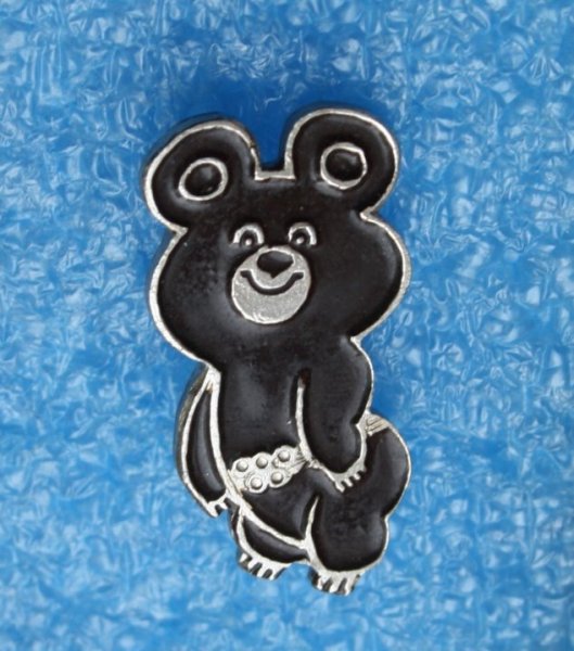 Коричневый Олимпийский мишка