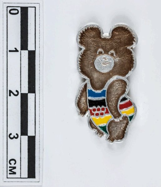 Значки Олимпийские мишки 80