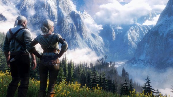 Ведьмак 4к Каэр Морхен