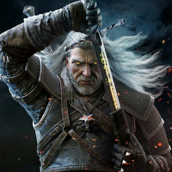 Геральт из Ривии Ведьмак 3