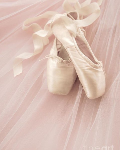 Пуанты для балета розовые