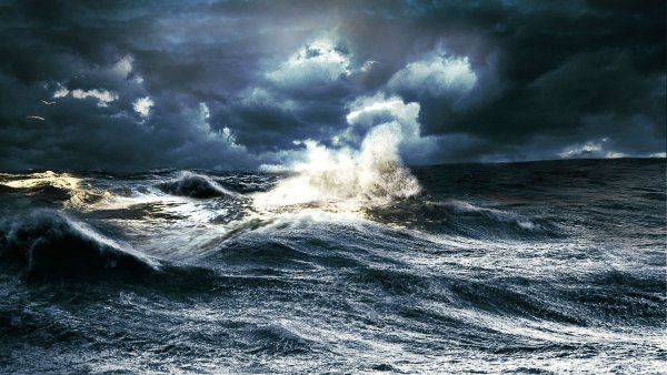«Шторм на черном море». Ацвазовский