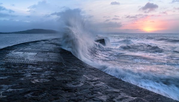 Лайм Риджис море