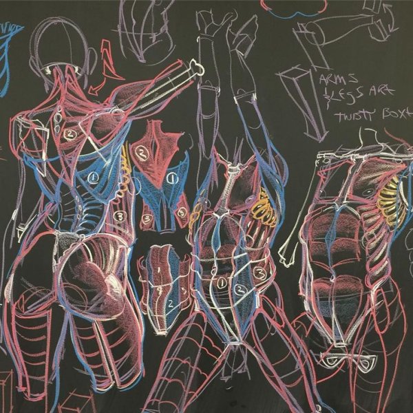 Анатомические Художественные рисунки