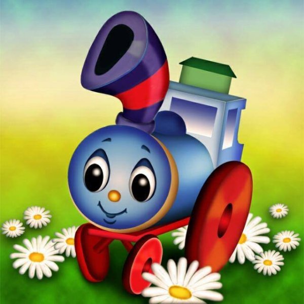 Мультфильм паровозик из Ромашково