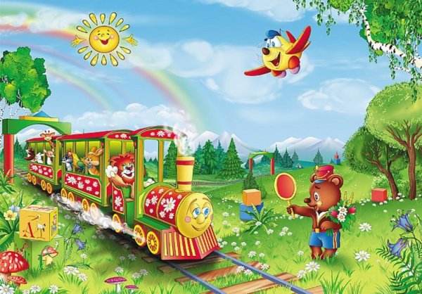 Поезд детский