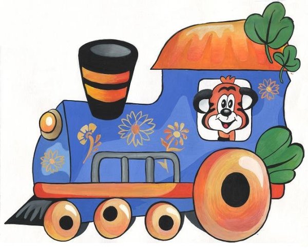 Паровозик для детей