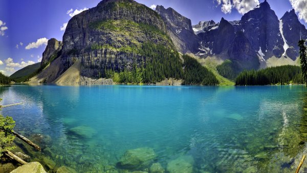 Ледниковое озеро Морейн, Канада