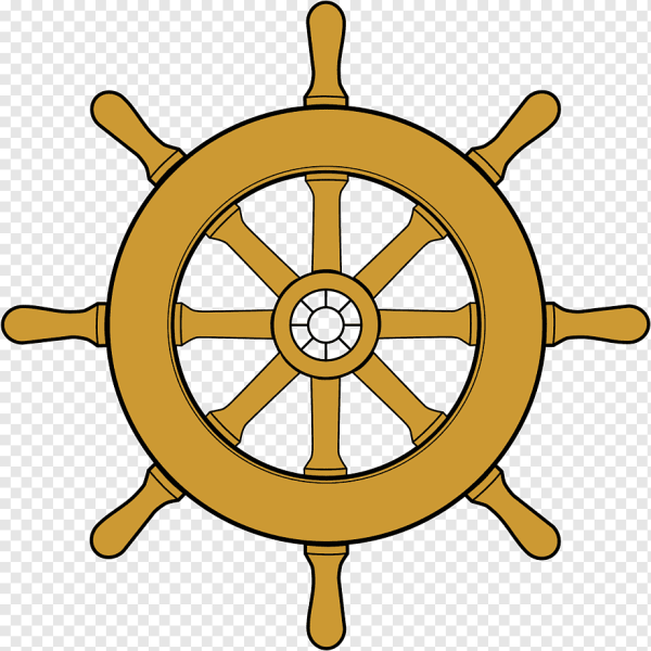 Клипарт штурвал на прозрачном фоне