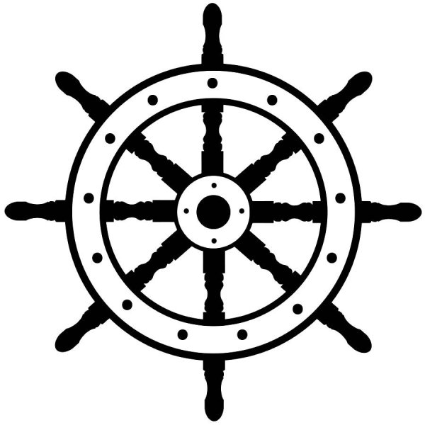 Штурвал рисунок
