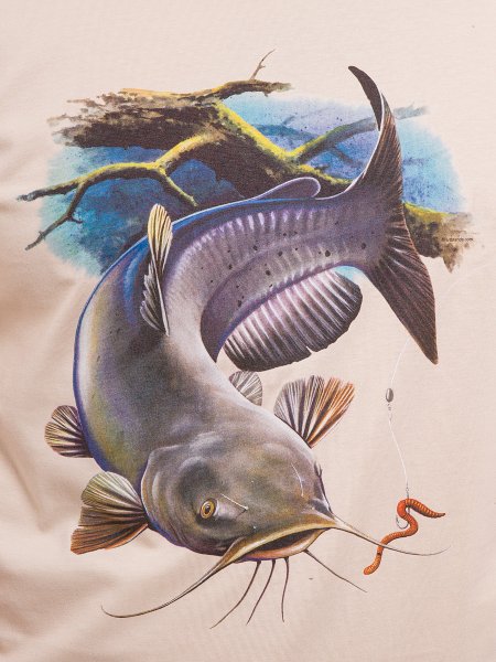 Картины с рыбой сом