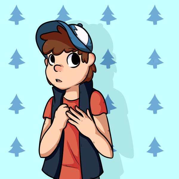 Диппер Пайнс волк