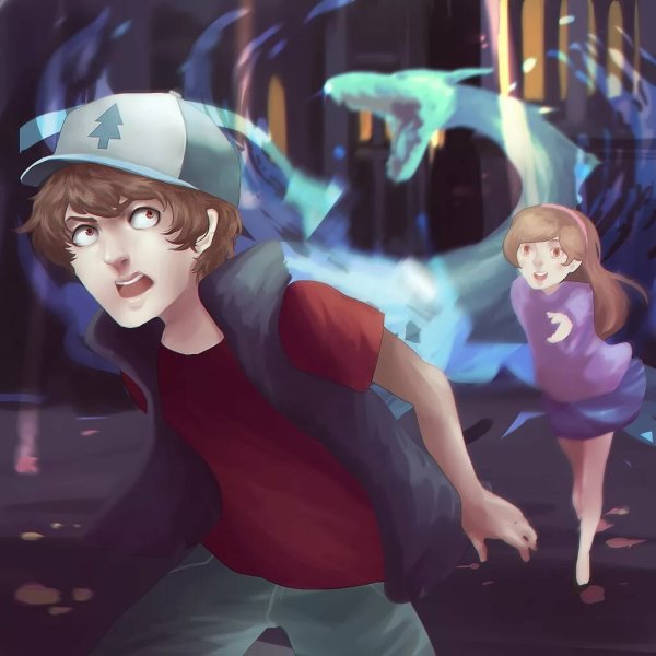 Диппер Пайнс аниме