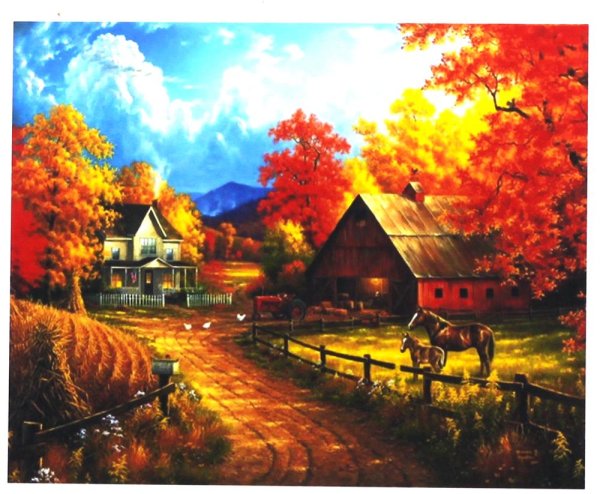 Деревенский пейзаж