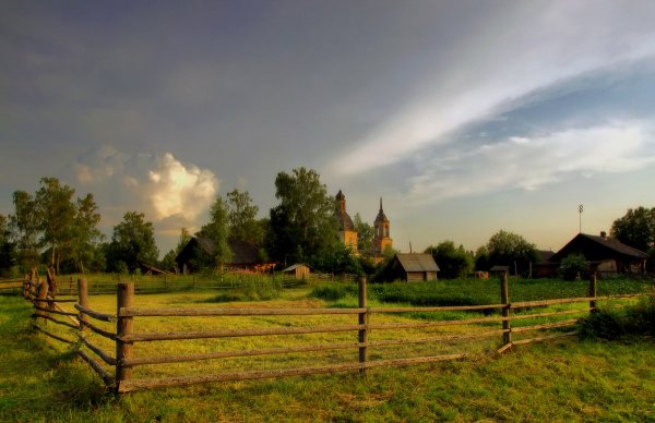 Поселок русская деревня