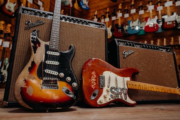 Fender Stratocaster фотообои