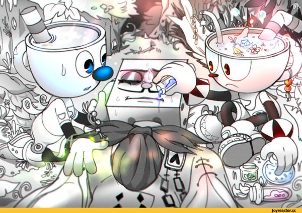 Капхед и Магмен арт