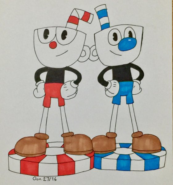 Cuphead анатомия