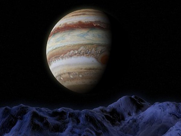NASA снимок Юпитера аппарат Juno