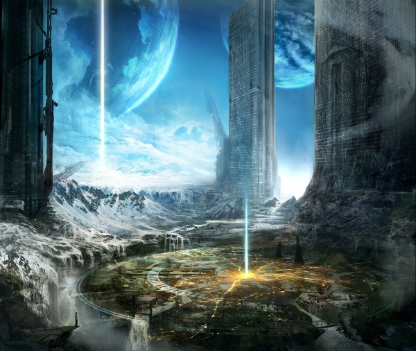 Фантастические пейзажи других планет