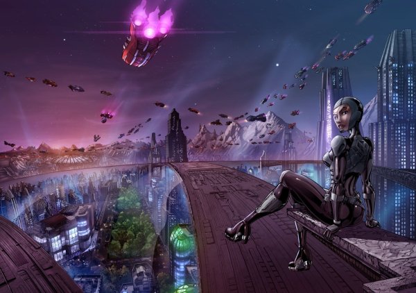 Города будущего фантастика