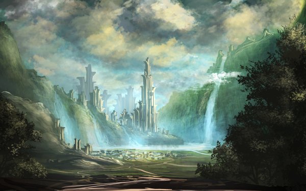 Фантастические пейзажи