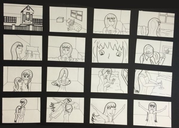 Раскадровка рисунок