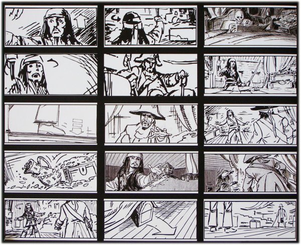 Раскадровки Феллини