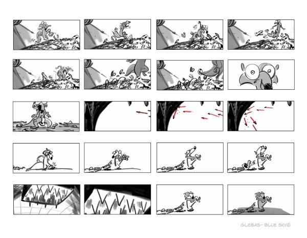 Раскадровки для анимации