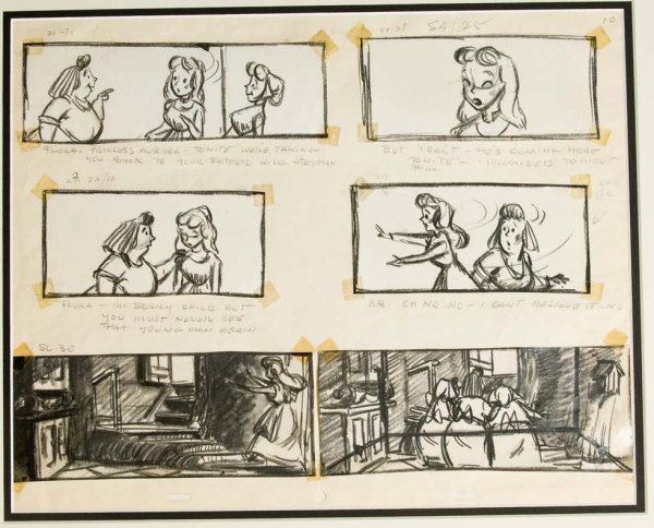 Раскадровки Уолта Диснея