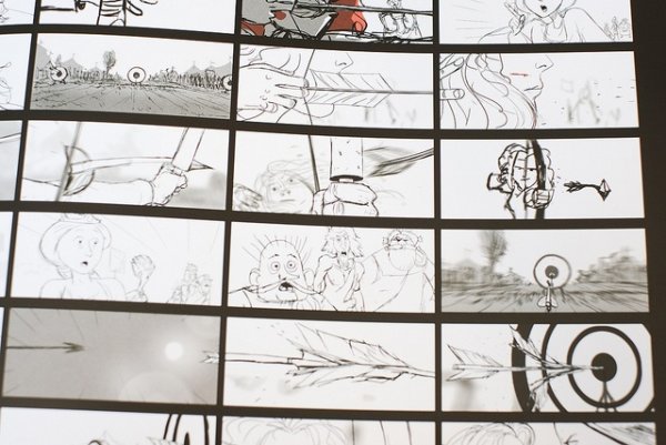 Раскадровка заставки