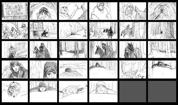 Раскадровки Норштейна