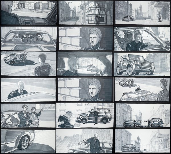 Раскадровка Тарантино