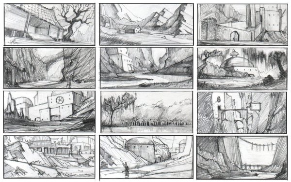 Раскадровка города