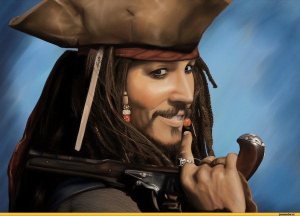 Джонни Депп Воробей