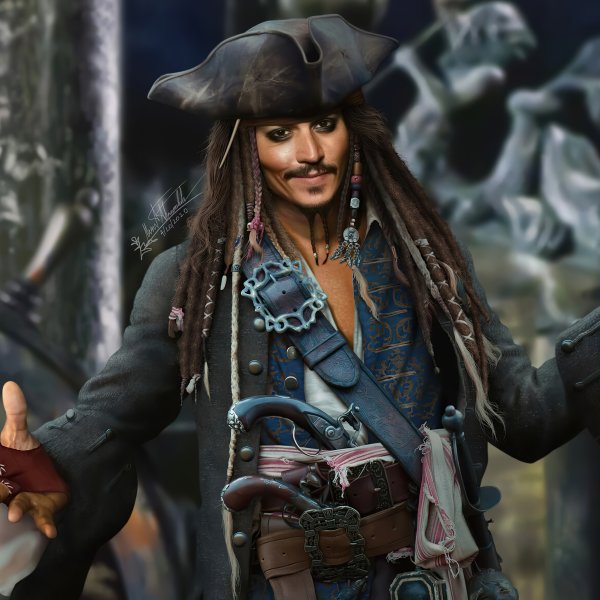 Капитан Джек Воробей на аву