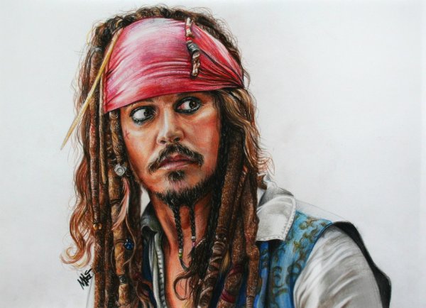 Джонни Депп Воробей