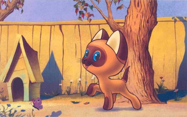 Мультик котенок Гав