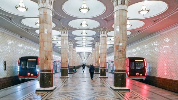 Станция Московского метрополитена Киевская Филёвской линии