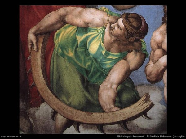 Микеланджело страшный суд Святой Варфоломей