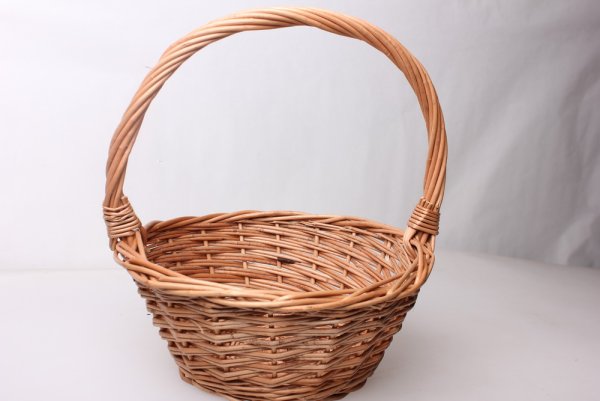 Корзинка плетеная плоская