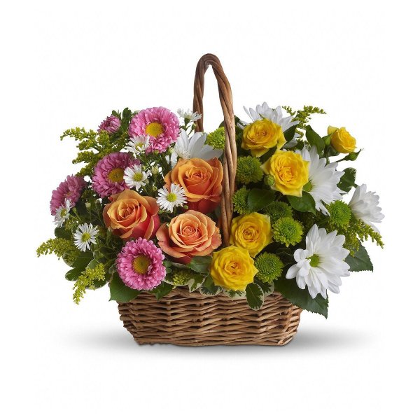 Корзинка фото рисунок для детей 3-4