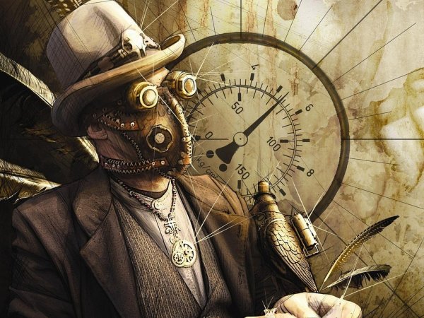 Стимпанк Герберт Уэллс